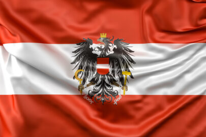 Flag of Austria with ensign - slon.pics - free stock photos and illustrations