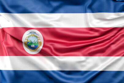Flag of Costa Rica with ensign - slon.pics - free stock photos and illustrations
