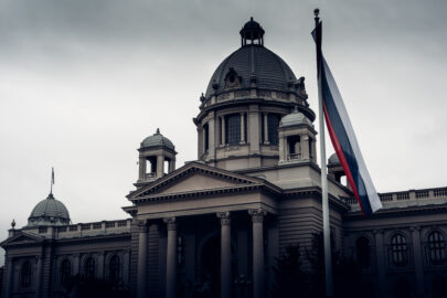 House of the National Assembly. Belgrade, Serbia. - slon.pics - free stock photos and illustrations