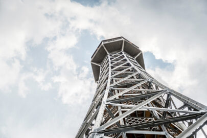 Petrin Lookout Tower. Prague, Czech Republic - slon.pics - free stock photos and illustrations