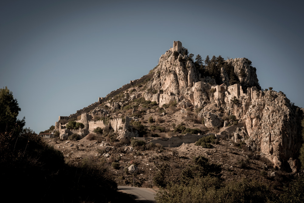 St. Hilarion castle. Kyrenia District, Cyprus