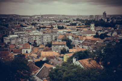 View across Zemun to Belgrade. Serbia - slon.pics - free stock photos and illustrations