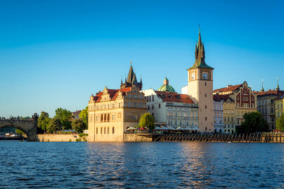 Prague riverside. Czech Republic - slon.pics - free stock photos and illustrations