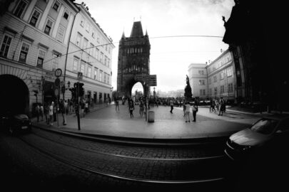 Square of knights of the cross. Prague, Czech Republic, May 23, 2017 - slon.pics - free stock photos and illustrations