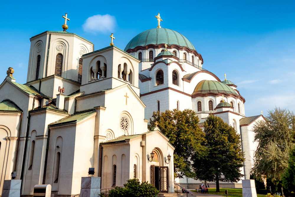 The Church of Saint Sava. Belgrade, Serbia