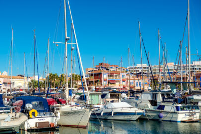 Yahcts and boats in marina of Torrevieja. Valencia, Spain - slon.pics - free stock photos and illustrations