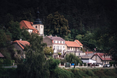 View of Karlstejn village. Czech Republic - slon.pics - free stock photos and illustrations