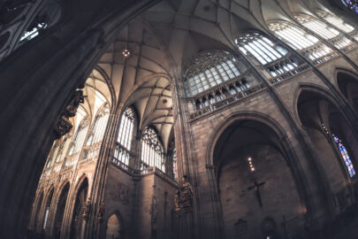 Saint Vitus Cathedral interior. Prague, Czech Republic - slon.pics - free stock photos and illustrations