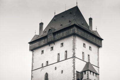 Tower of Karlstejn castle. Czech Republic - slon.pics - free stock photos and illustrations