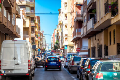 Busy street of Torrevieja. Spain - slon.pics - free stock photos and illustrations