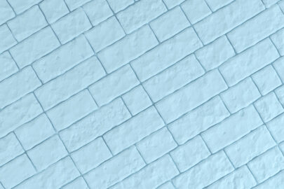 A light blue brick wall. 3D illustration - slon.pics - free stock photos and illustrations