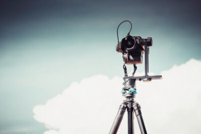 DSLR Camera on a tripod with panoramic head - slon.pics - free stock photos and illustrations