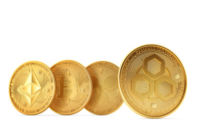 Set of cryptocurrencies - slon.pics - free stock photos and illustrations