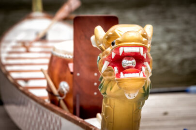 Closeup head of dragon boat - slon.pics - free stock photos and illustrations
