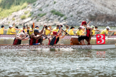 Dragon boat crews compete at the championships - slon.pics - free stock photos and illustrations