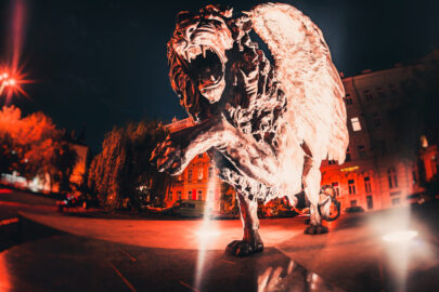 Winged Lion Memorial. Prague, Czech Republic - slon.pics - free stock photos and illustrations