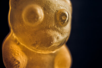 Gummy bear. Macro - slon.pics - free stock photos and illustrations