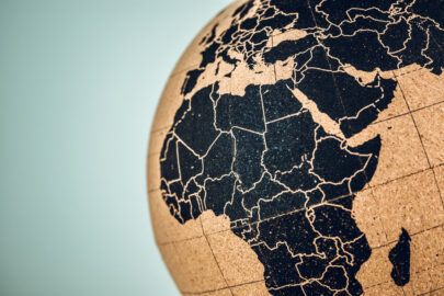 Africa and middle on a globe - slon.pics - free stock photos and illustrations