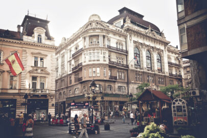 View of Knez Mihailova Street. Belgrade, Serbia - slon.pics - free stock photos and illustrations