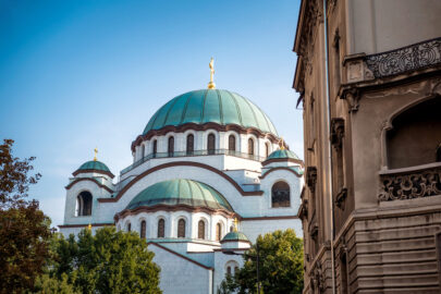 View of Temple of Saint Sava - slon.pics - free stock photos and illustrations